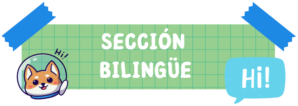 Sección bilingüe